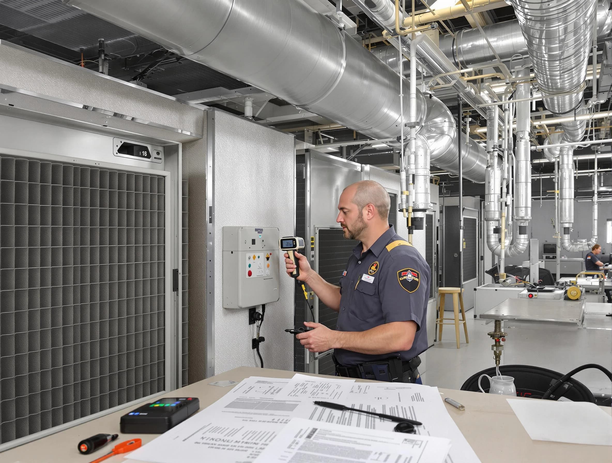 Professional filter system inspection by Beverly Air Duct Cleaning in Beverly