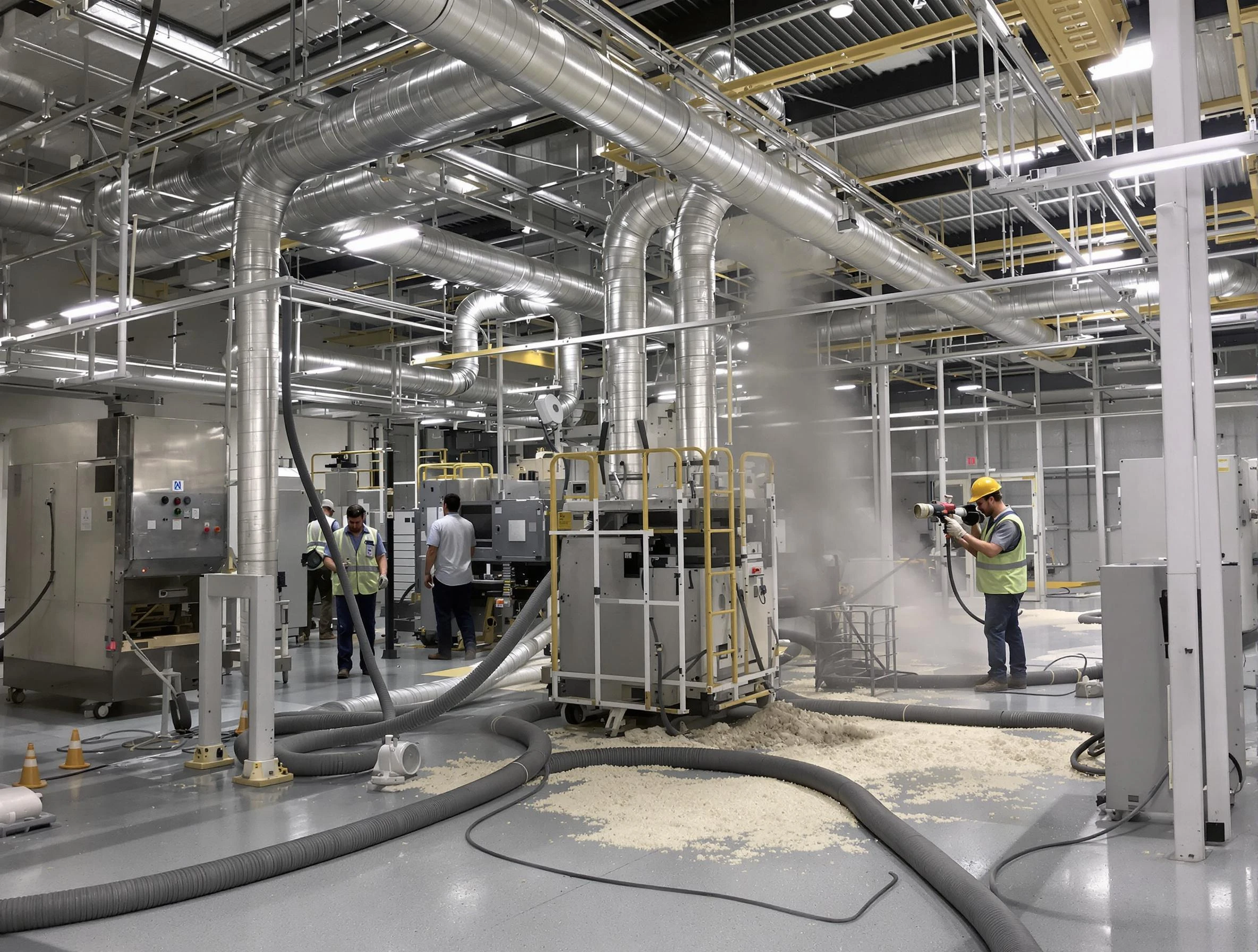 Heavy-duty industrial duct cleaning by Beverly Air Duct Cleaning in Beverly